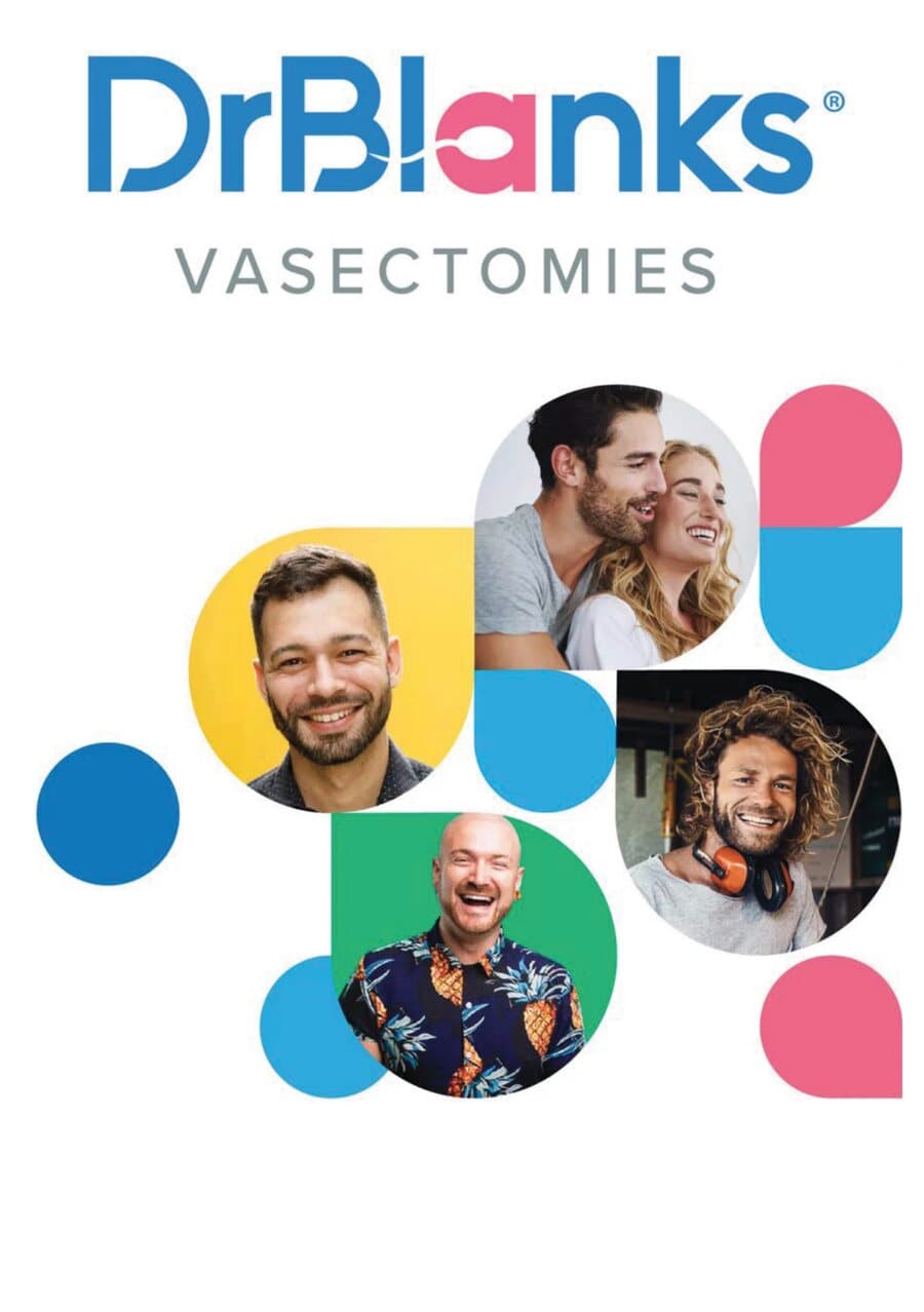 Cover of The Blanks Booklet, Dr Blanks Vasectomies